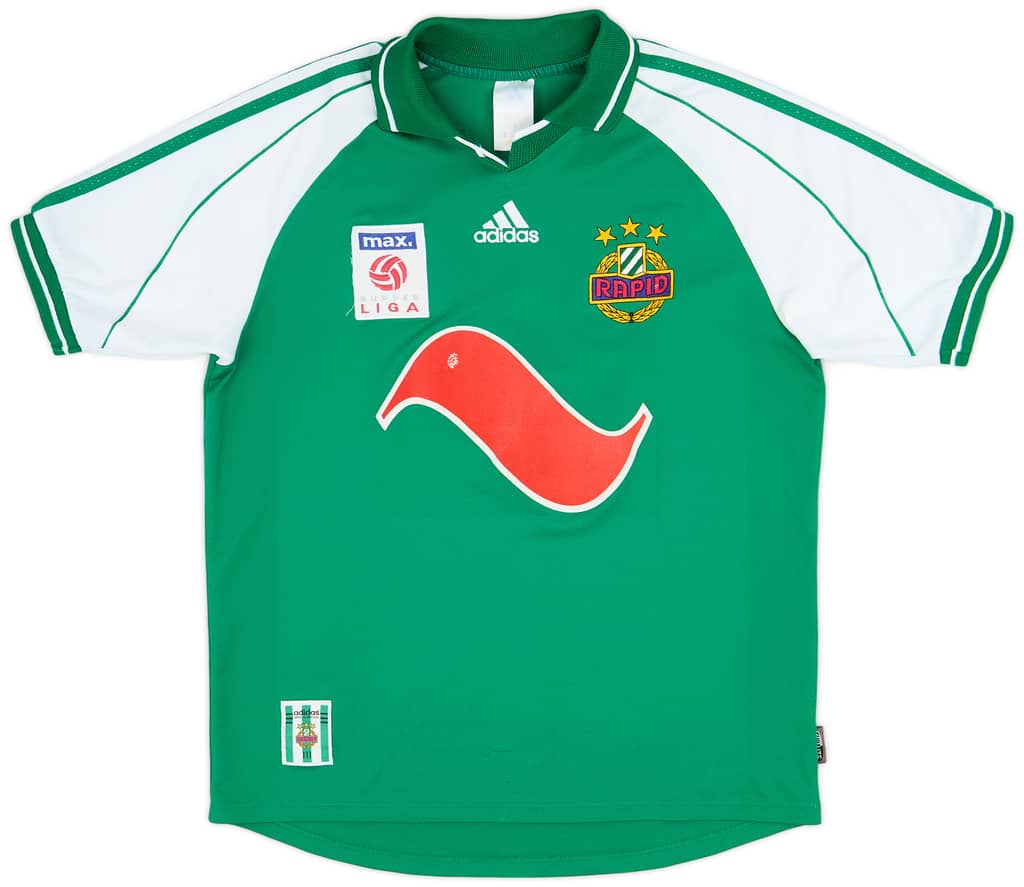 1999-00 Rapid Vienna Home Shirt - 6/10 - (Y)