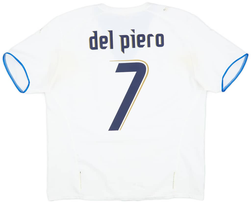 2006 Italy Away Shirt Del Piero #7 - 5/10 - (XL)