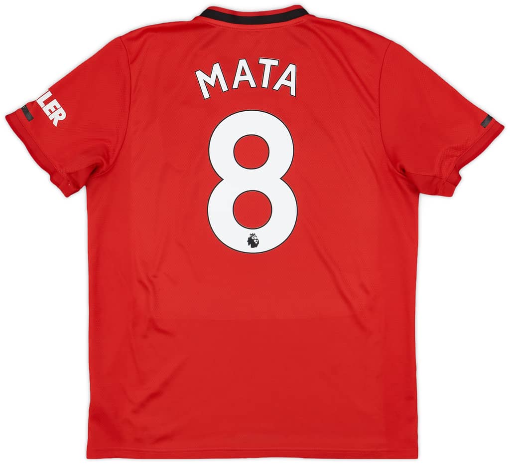 2019-20 Manchester United Home Shirt Mata #8 - 6/10 - (L)