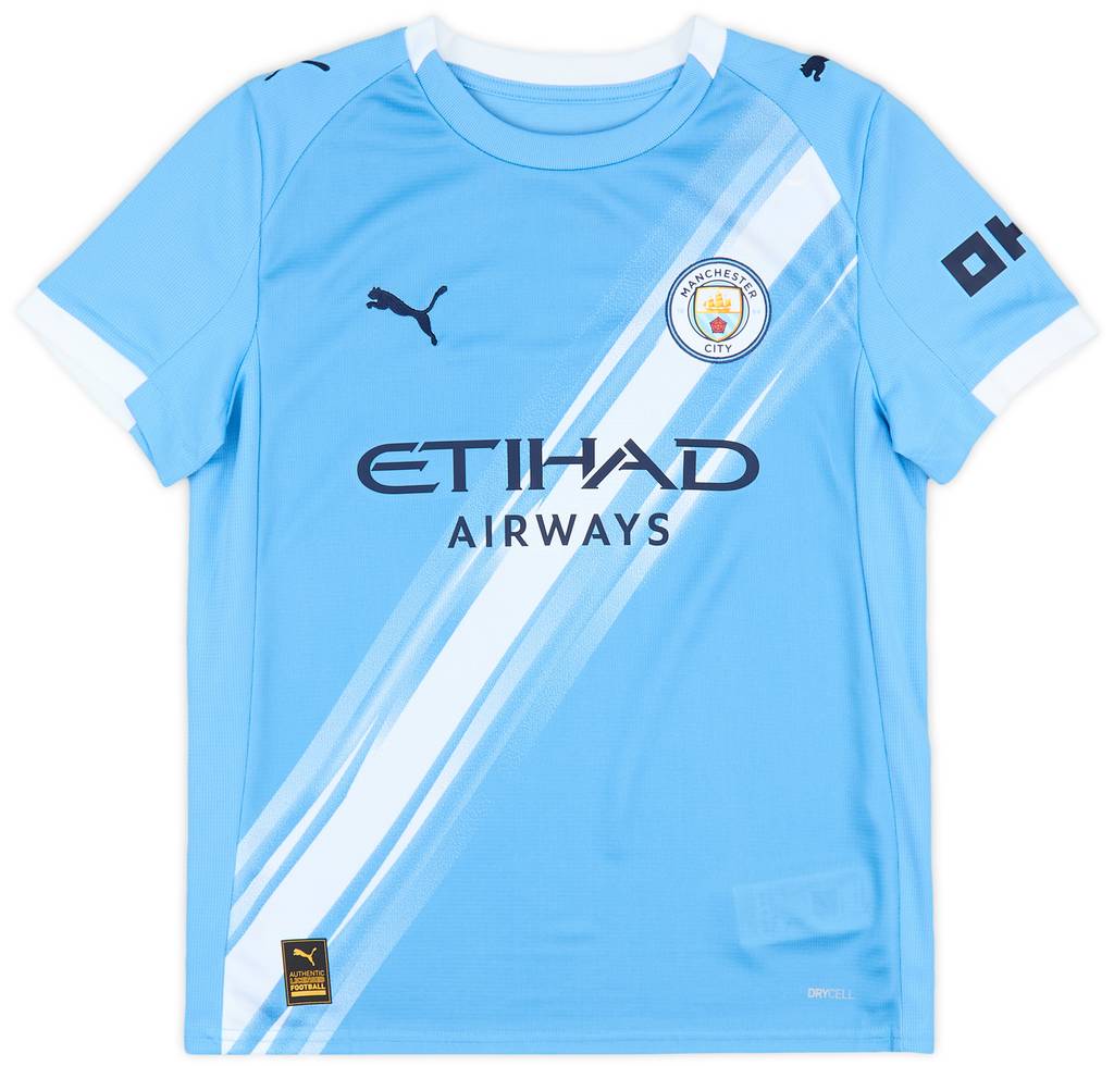 2025-26 Manchester City Home Shirt Haaland #9 (KIDS)