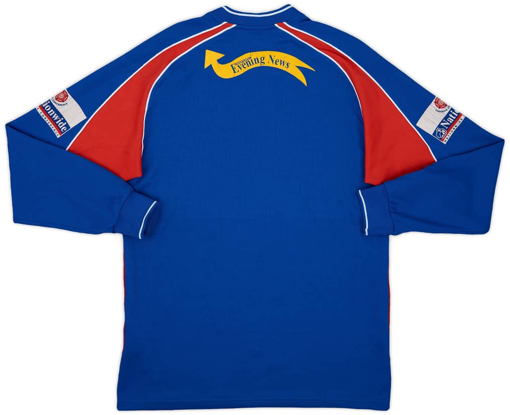 2005-06 Hinckley United Home L/S Shirt - 6/10 - (M)