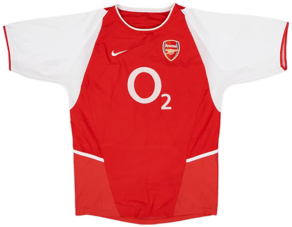 2002-04 Arsenal Home Shirt - 7/10 - (L.Boys)