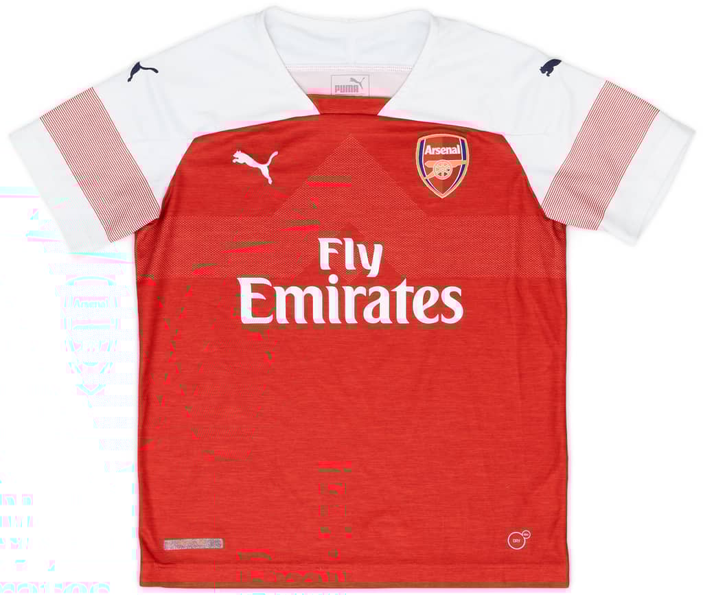 2018-19 Arsenal Home Shirt - 9/10 - (M.Boys)