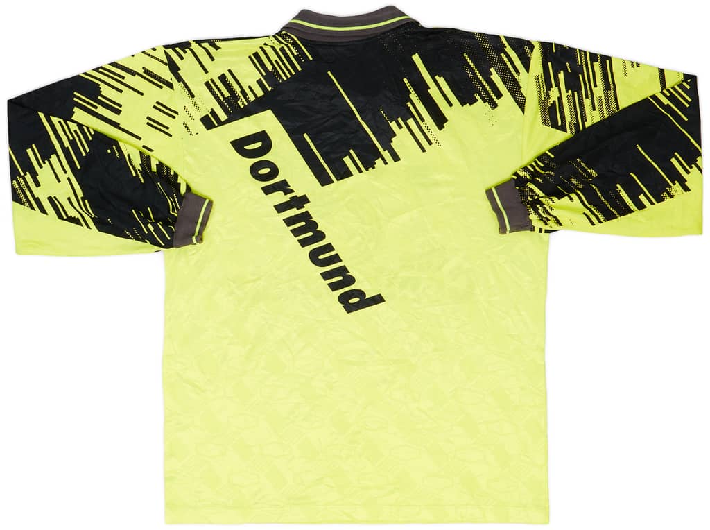 1993-94 Borussia Dortmund Home L/S Shirt - 8/10 - (XL)