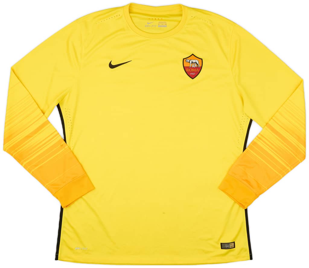 2015-16 Roma Authentic GK Shirt - 7/10 - (XXL)