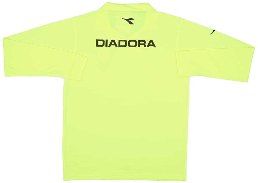 2010-11 Italy Diadora Referee L/S Shirt (S)