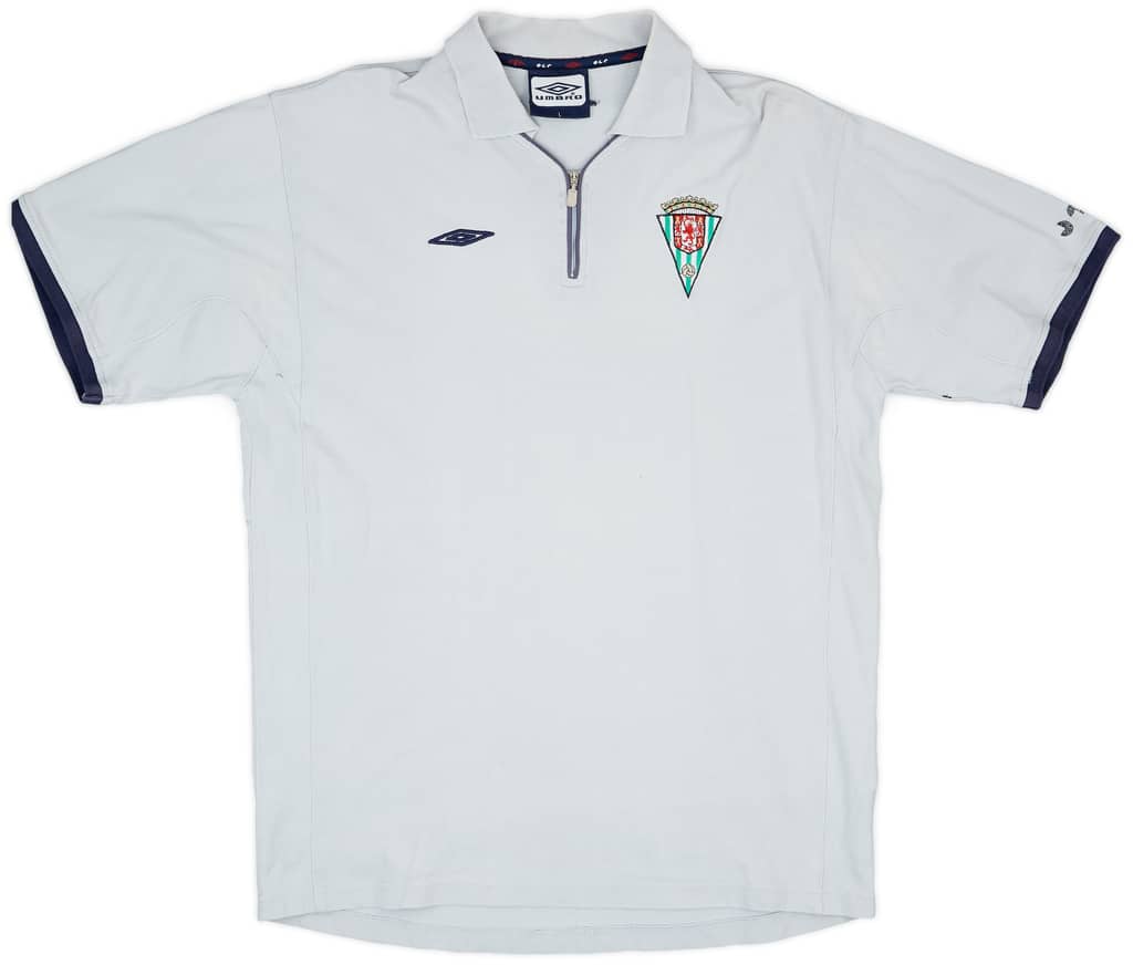 2004-05 Cordoba Umbro 1/4 Zip Polo Shirt - 8/10 - (L)