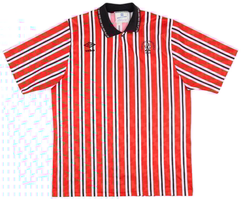 1990-92 Sheffield United Home Shirt - 9/10 - (XL)