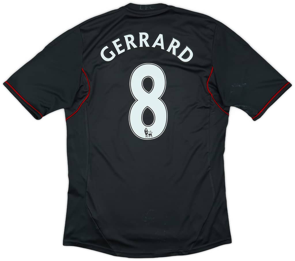 2011-12 Liverpool Away Shirt Gerrard #8 - 4/10 - (M)