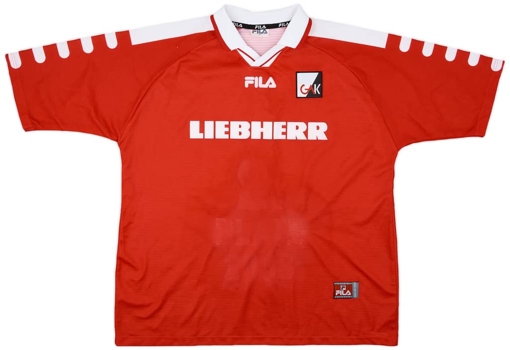 2001-02 Grazer AK Home Shirt - 6/10 - (XL)