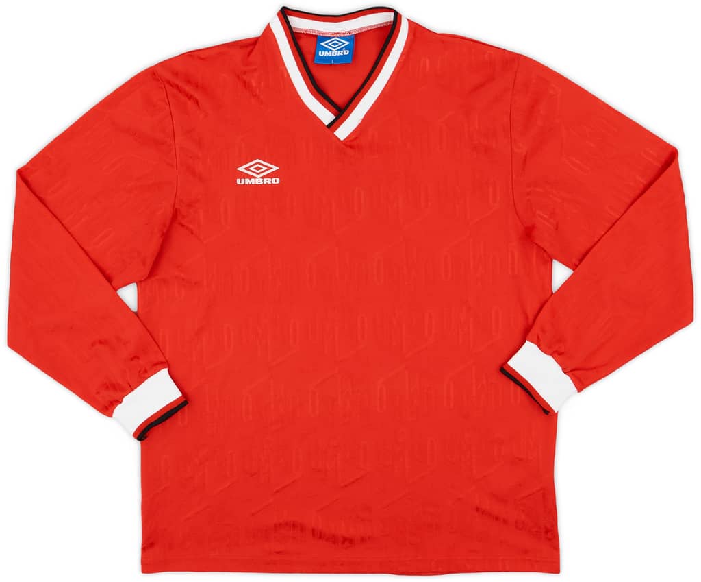 1990s Umbro Template L/S Shirt - 9/10 - (L)