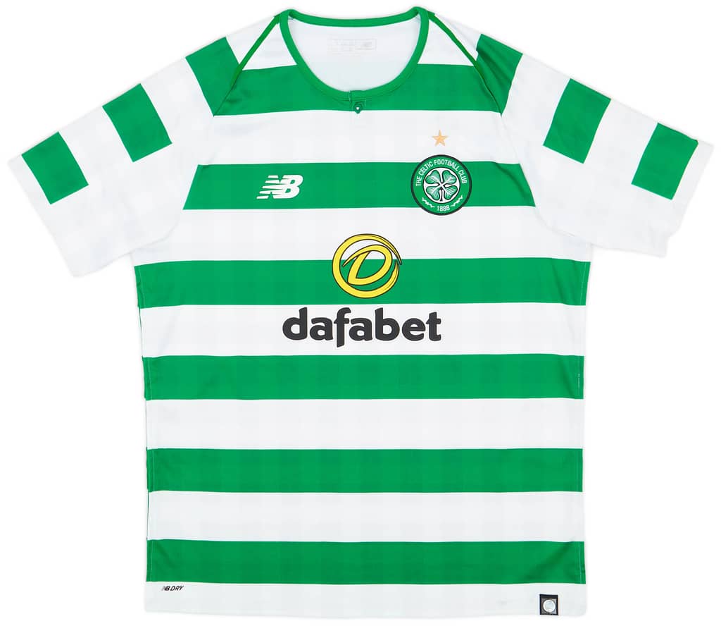 2018-19 Celtic Home Shirt - 7/10 - (L)