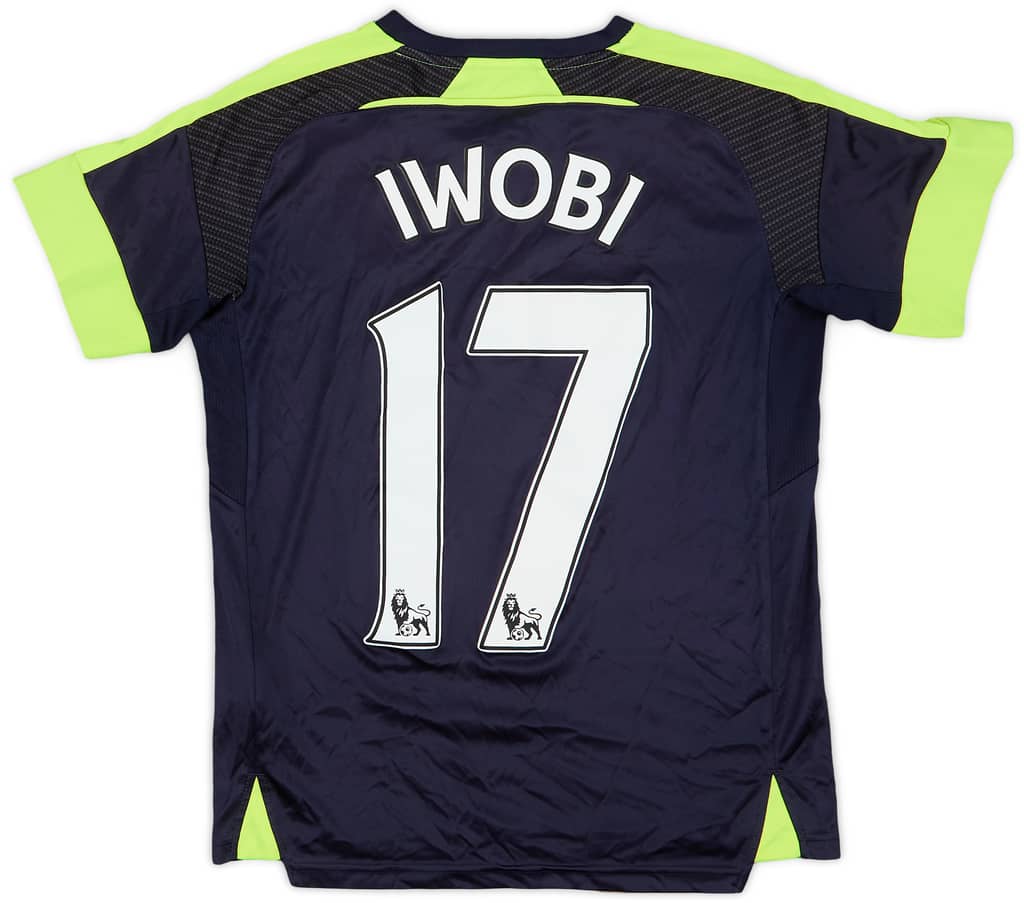 2016-17 Arsenal Third Shirt Iwobi #17 - 7/10 - (M.Boys)