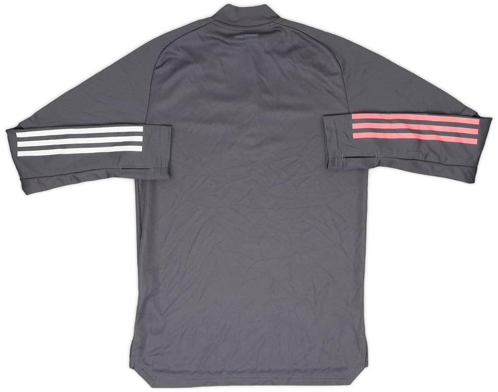 2020-21 Real Madrid adidas 1/4 Zip Drill Top - 9/10 - (S)
