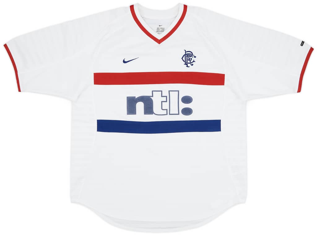 2000-01 Rangers Away Shirt - 8/10 - (L)