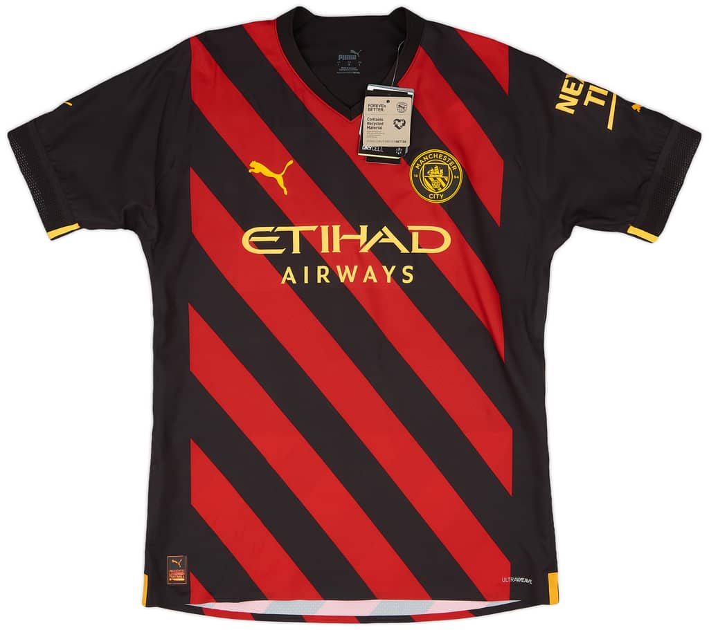 2022-23 Manchester City Player Issue Away European Shirt Grealish #10