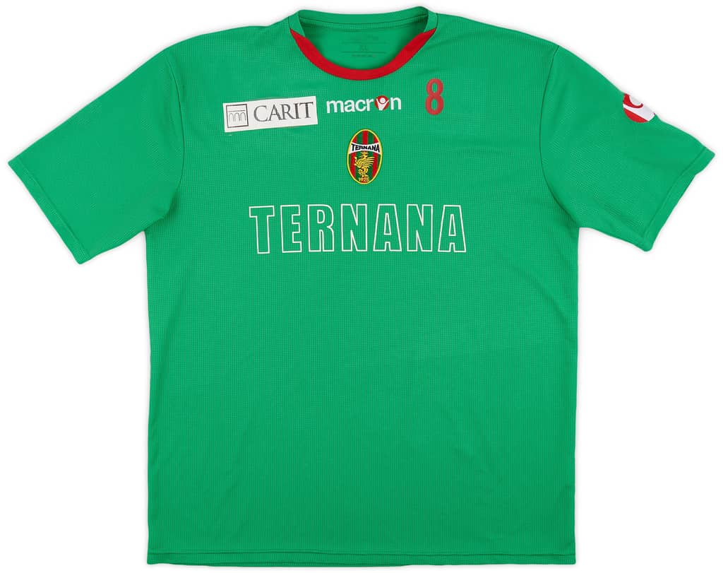 2005-06 Ternana Macron Player Issue Training Shirt #8 - 5/10 - (XL)