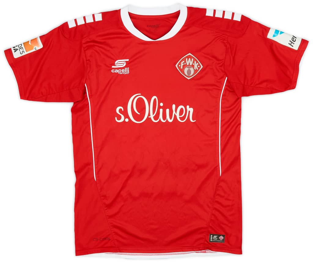 2016-17 Wurzburger Kickers Home Shirt Soriano #33 - 8/10 - (L.Boys)