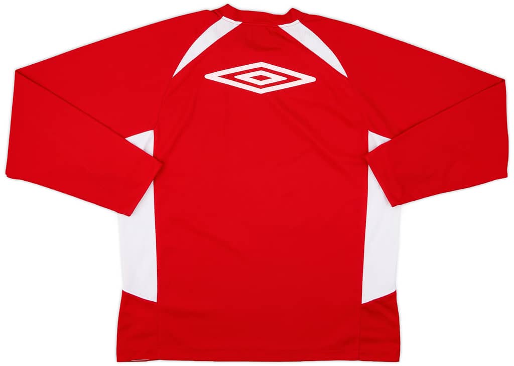 2009-10 Perugia Umbro Training L/S Shirt - 8/10 - (L)