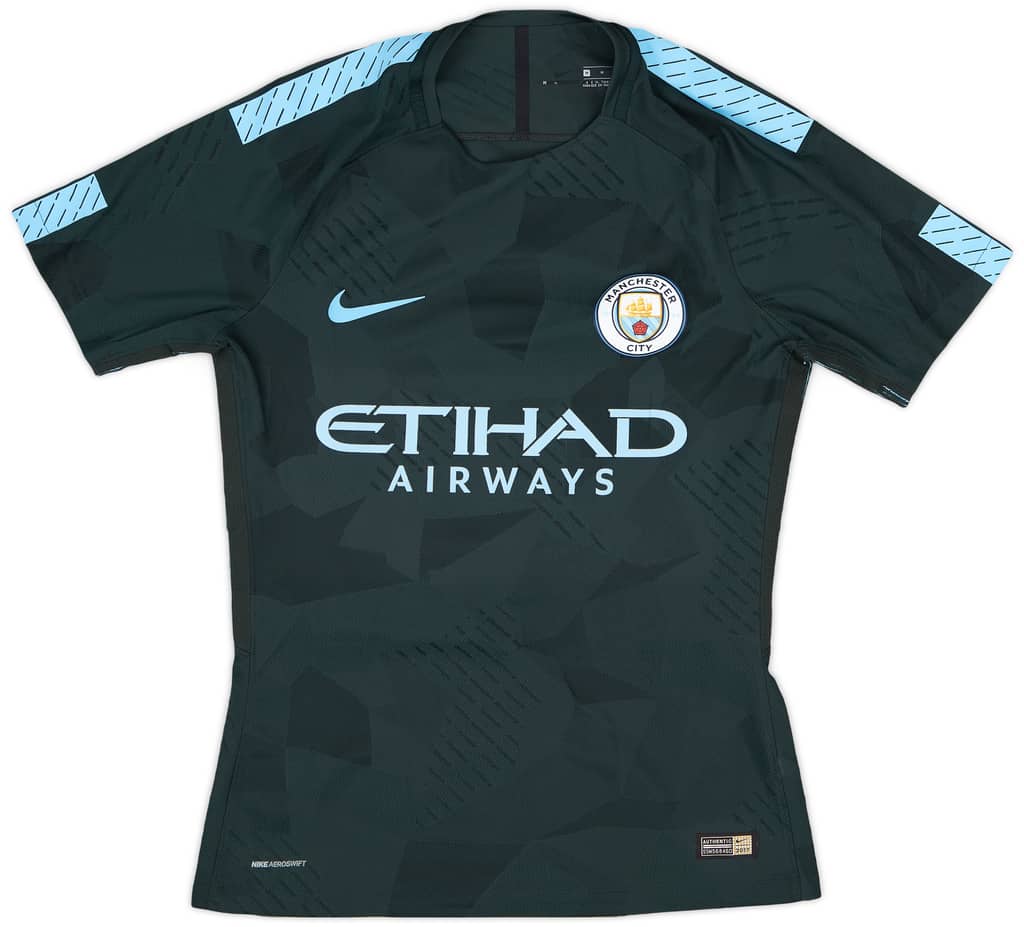 2017-18 Manchester City Authentic Third Shirt Kompany #4 - 9/10 - (M)
