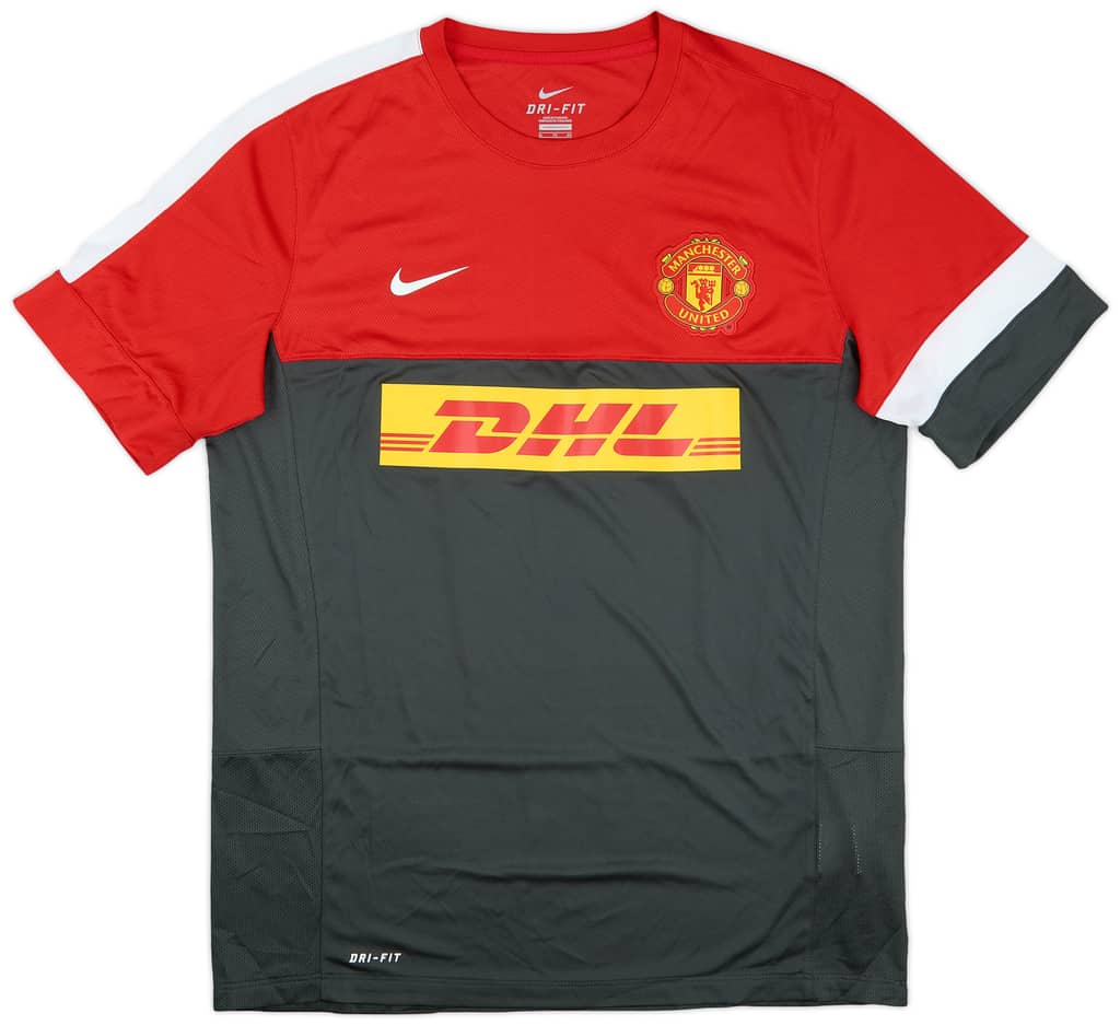 2012-13 Manchester United Nike Training Shirt - 8/10 - (XL)