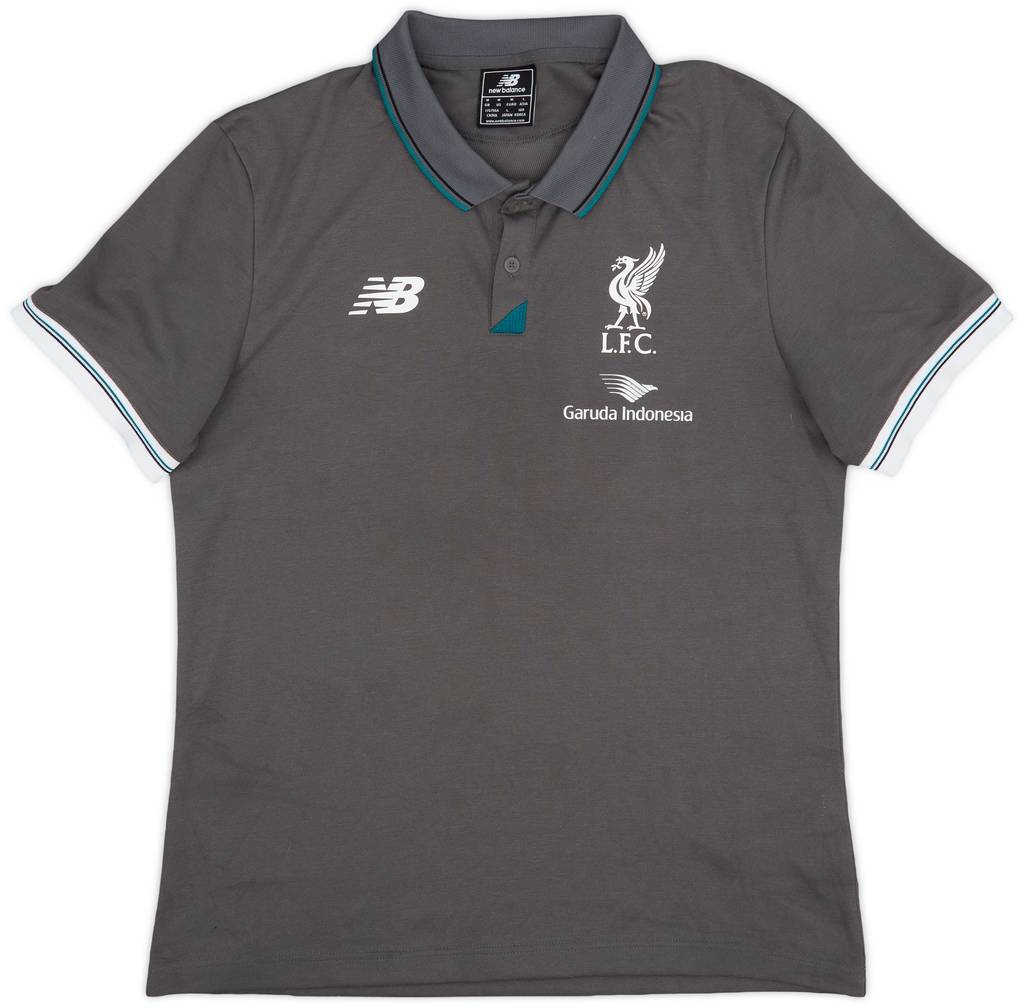 2015-16 Liverpool New Balance Polo Shirt - 7/10 - (M)
