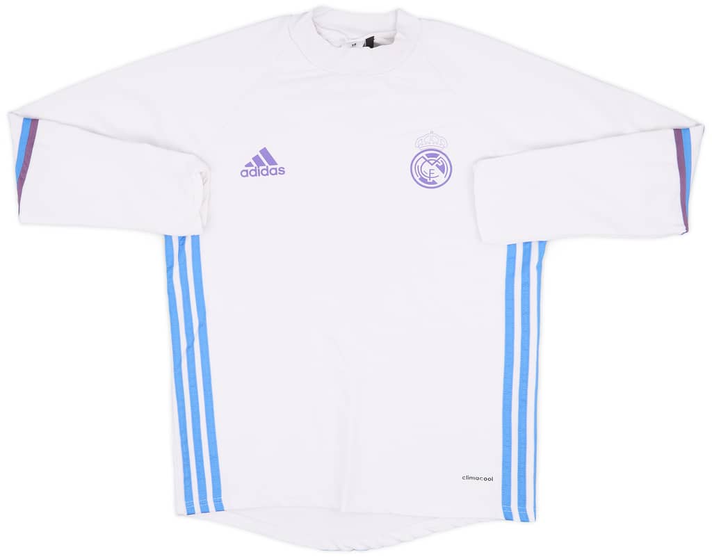 2017-18 Real Madrid adidas Sweat Top - 8/10 - (M)