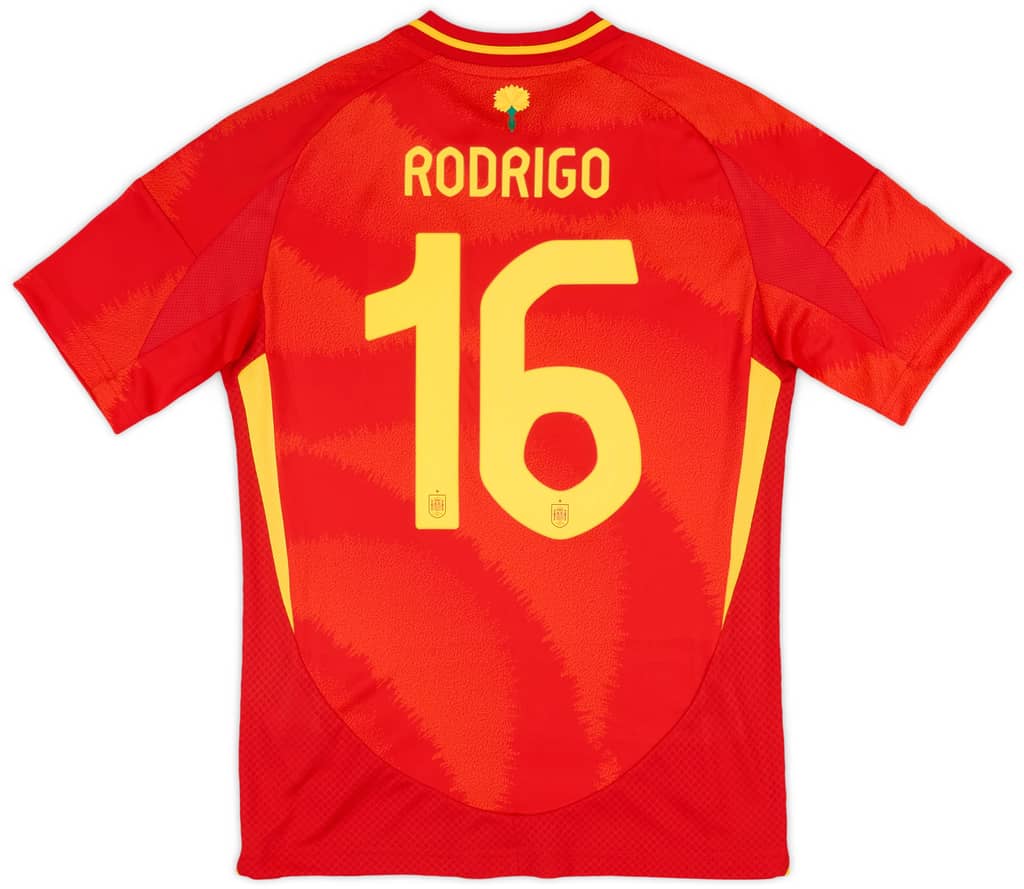 2024-25 Spain Home Shirt Rodrigo #16 (KIDS)