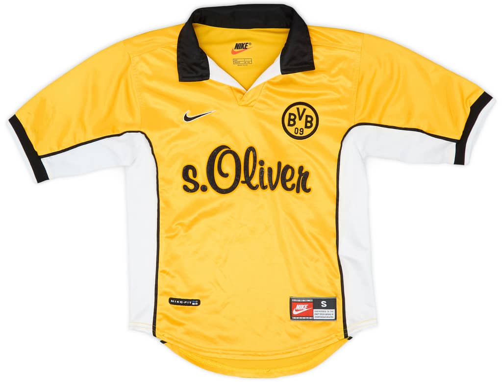 1998-00 Borussia Dortmund Home Shirt - 7/10 - (S.Boys)