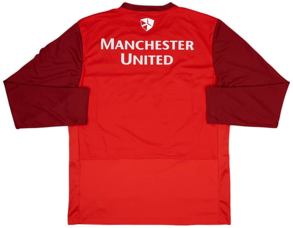 2011-12 Manchester United Nike L/S Training Shirt - 9/10 - (L)