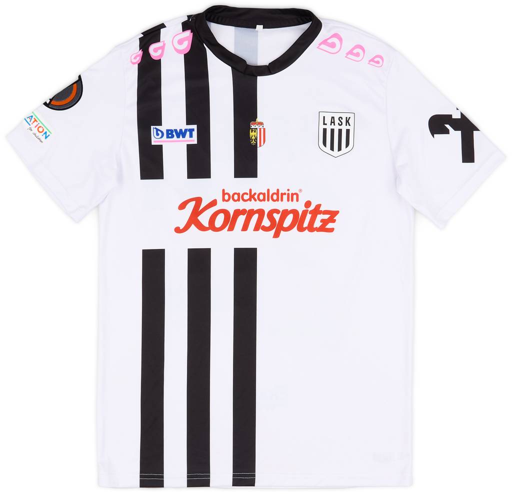 2023-24 LASK Match Issue Europa League Home Shirt Havel #24