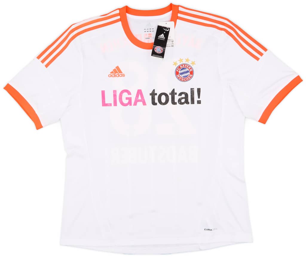 2012-13 Bayern Munich Away Shirt Badstuber #28 (XL)