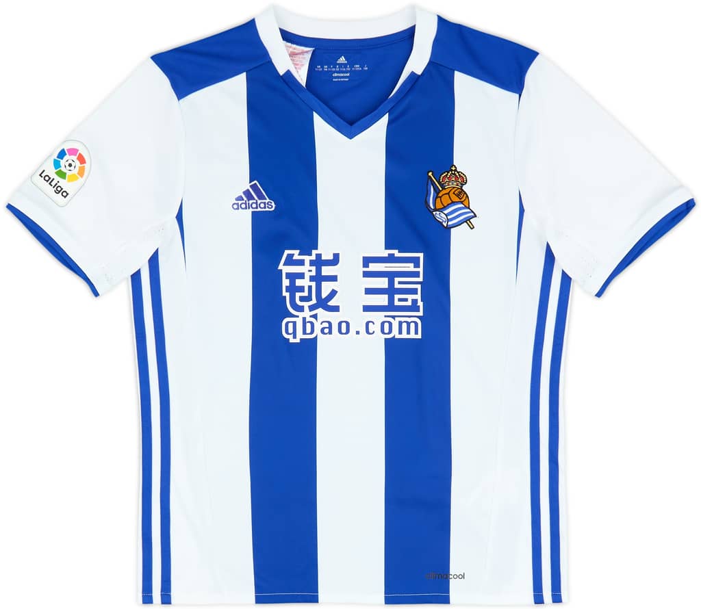2016-17 Real Sociedad Home Shirt - As New - (KIDS)