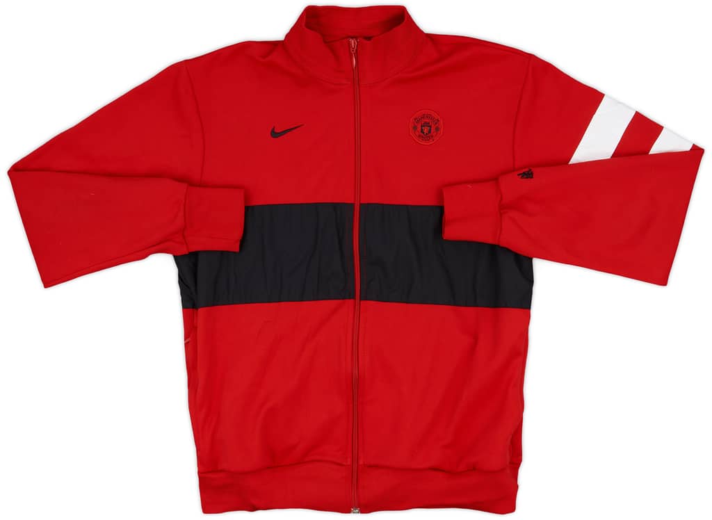 2009-10 Manchester United Nike Track Jacket - 8/10 - (L)