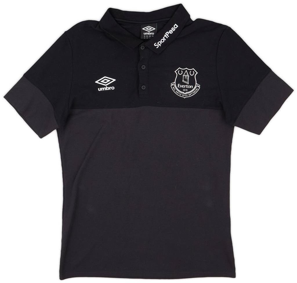 2018-19 Everton Umbro Polo Shirt - 10/10 - (M)