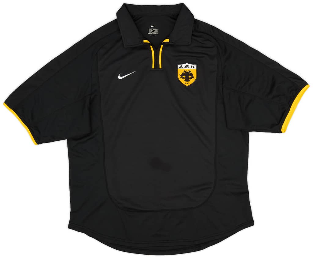 2000-01 AEK Athens Away Shirt - 9/10 - (M)