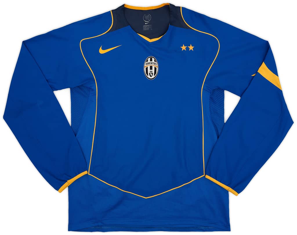 2004-05 Juventus Player Issue Third L/S Shirt - 8/10 - (M)