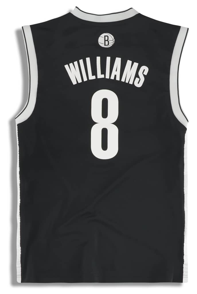 2012-14 Brooklyn Nets Williams #8 adidas Jersey (Away) XS