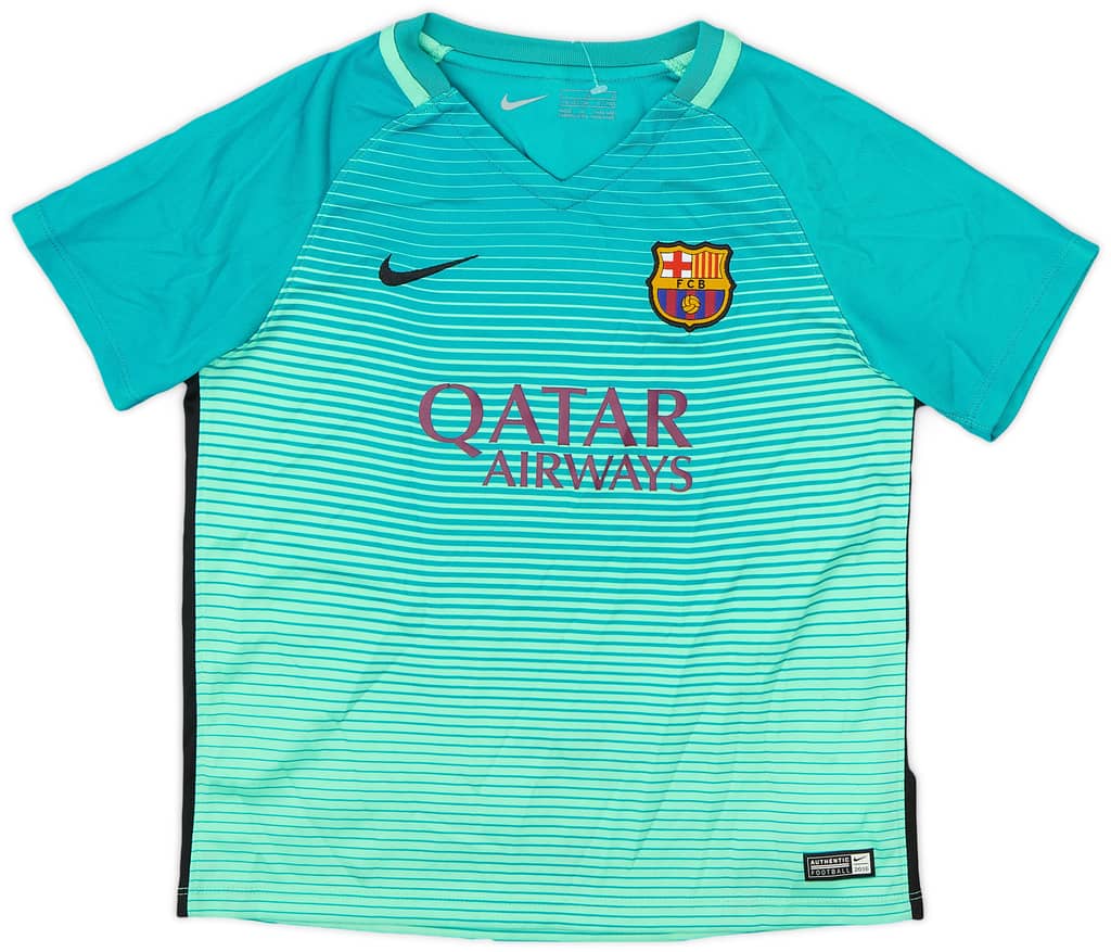 2016-17 Barcelona Third Shirt (L.Infants)