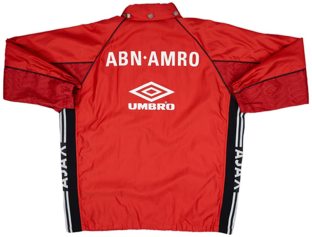 1995-96 Ajax Umbro Hooded Rain Jacket - 8/10 - (M)