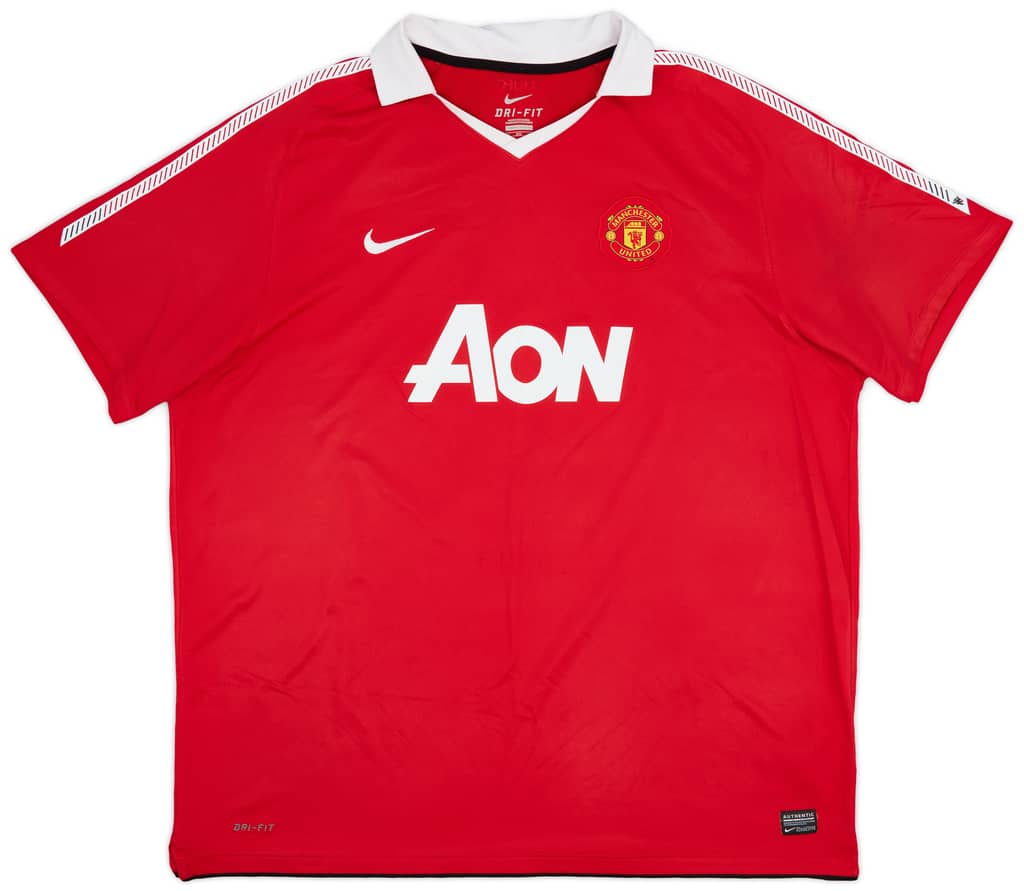 2010-11 Manchester United Home Shirt Rooney #10 - 7/10 - (3XL)