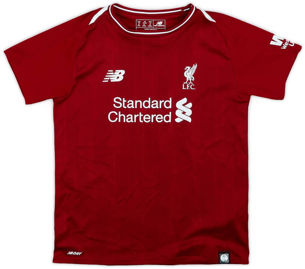 2018-19 Liverpool Home Shirt - 9/10 - (6-7 Years)