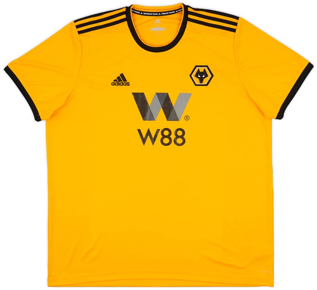 2018-19 Wolves Home Shirt Neves #8 - 9/10 - (XXL)