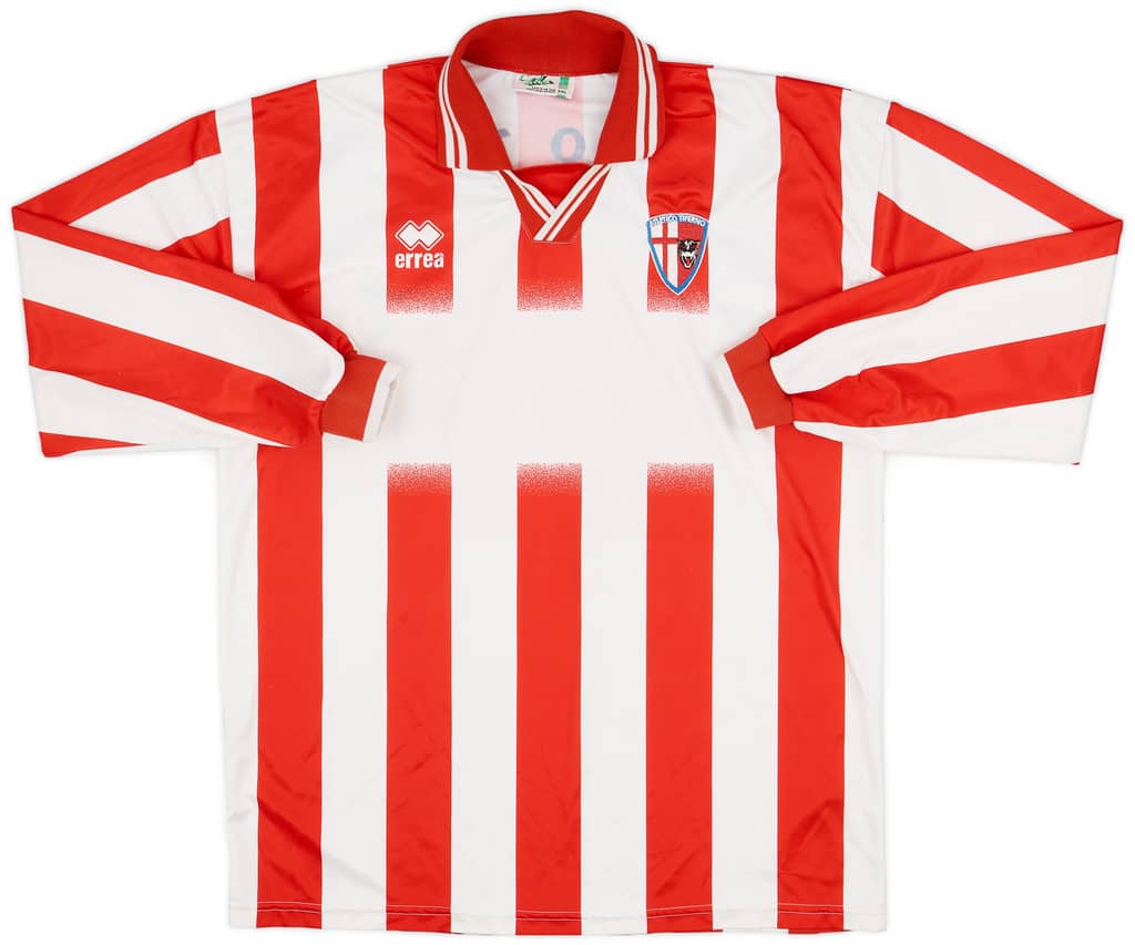 1990s Atletico Tiferno Home L/S Shirt #6 - 9/10 - (XXL)