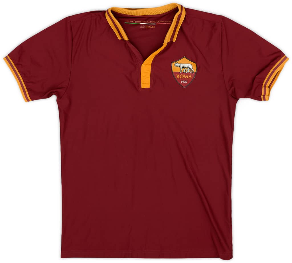 2013-14 Roma Home Shirt - 7/10 - (L.Boys)