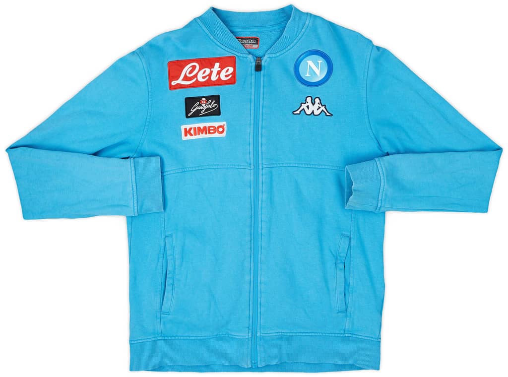 2017-18 Napoli Kappa Track Jacket - 6/10 - (M)