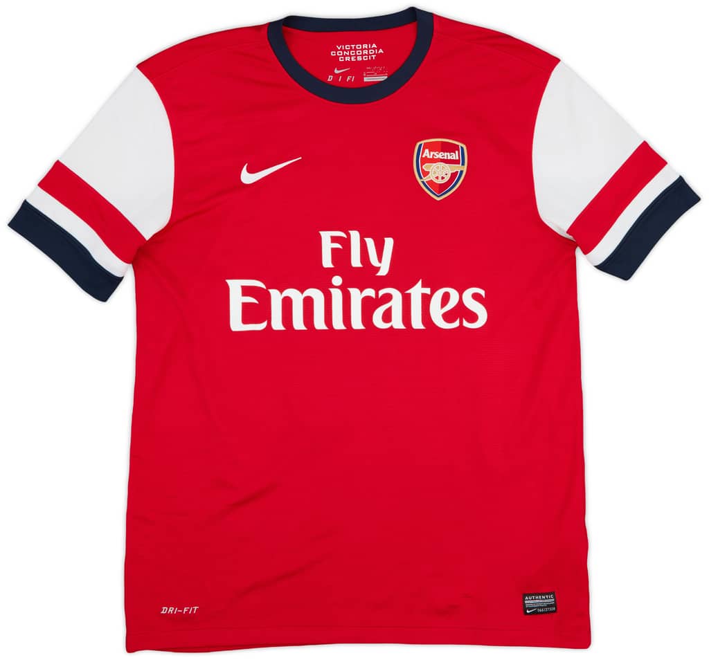 2012-14 Arsenal Home Shirt Arteta #8 - 7/10 - (M)