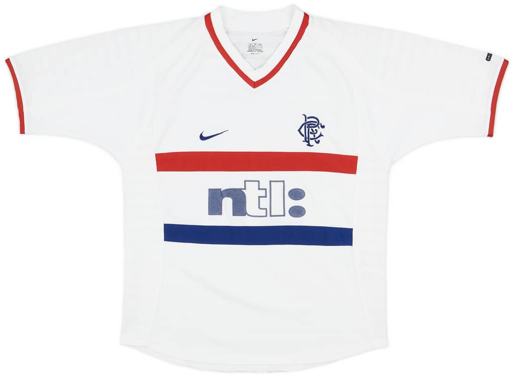 2000-01 Rangers Away Shirt - 6/10 - (XL.Boys)