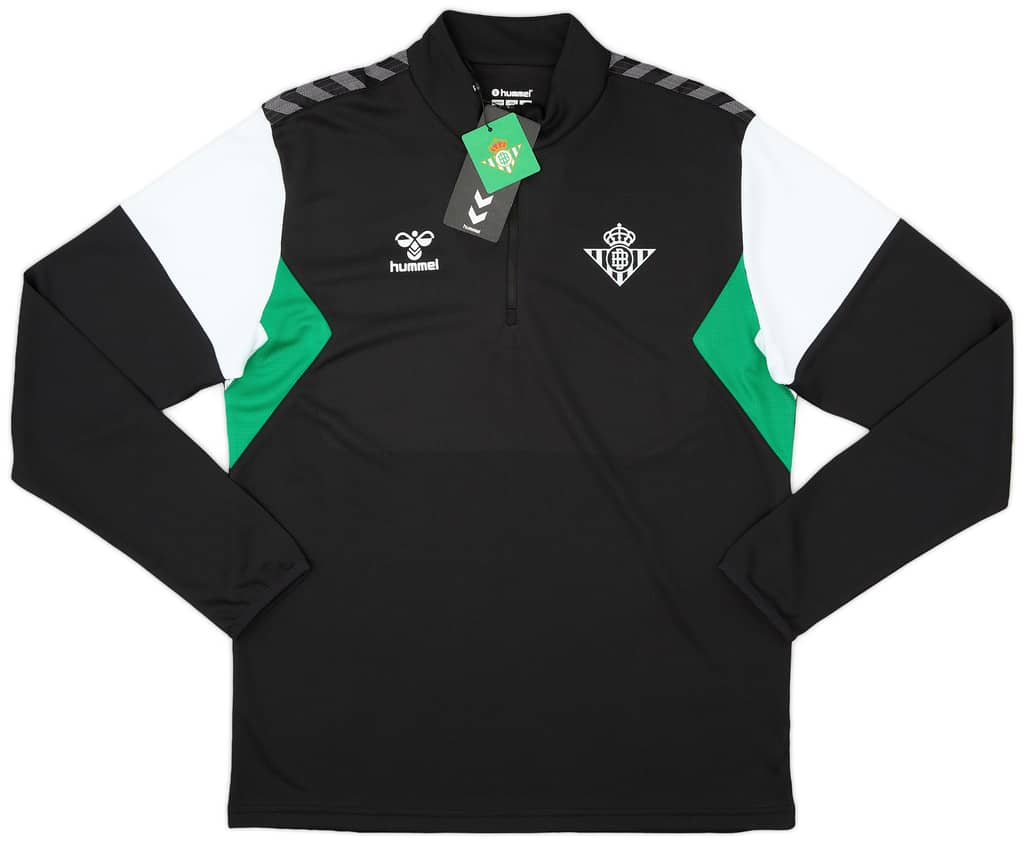 2023-24 Real Betis Hummel 1/4 Zip Training Top