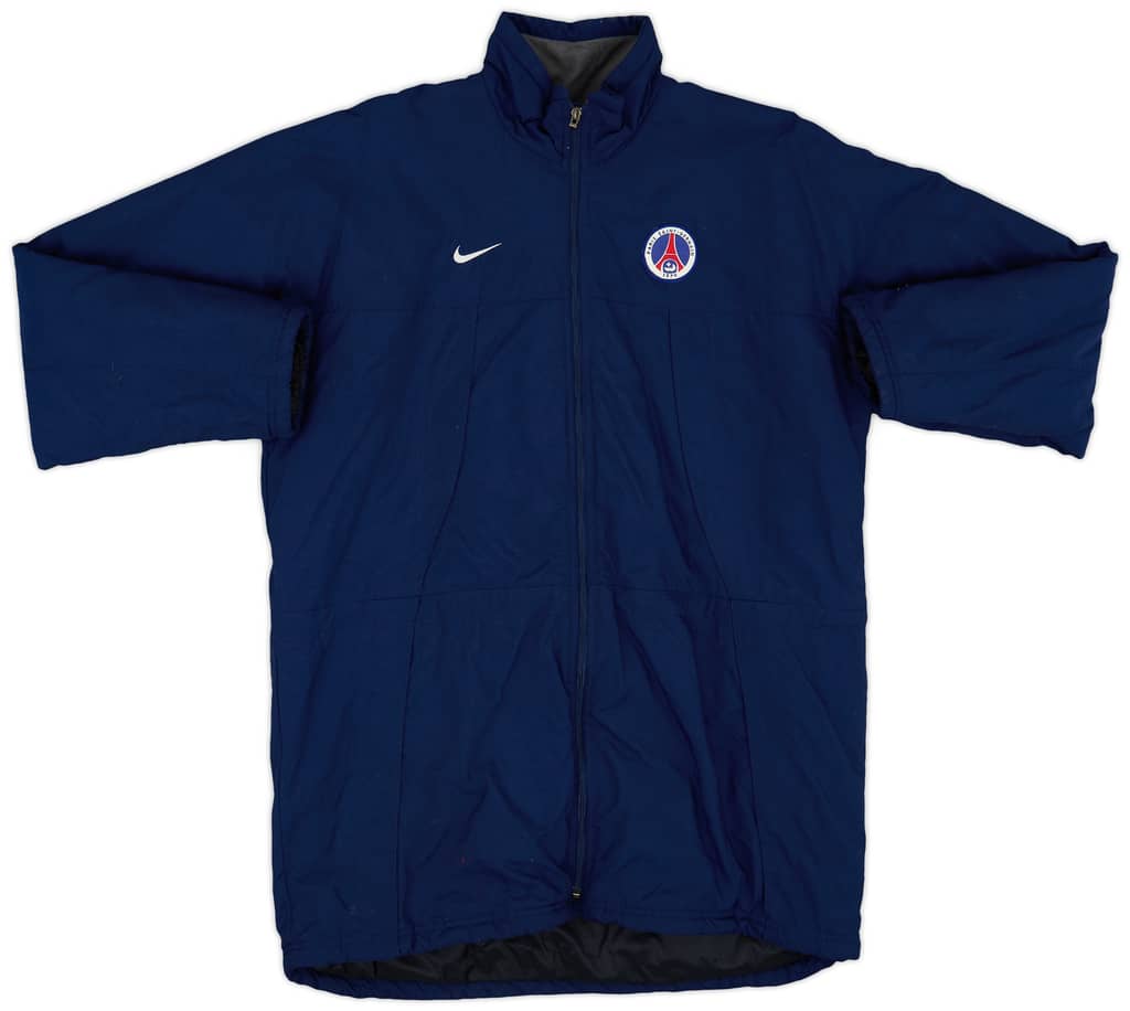 2000-01 Paris Saint-Germain Nike Padded Bench Coat - 8/10 - (L)